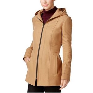 Camel wool coat
